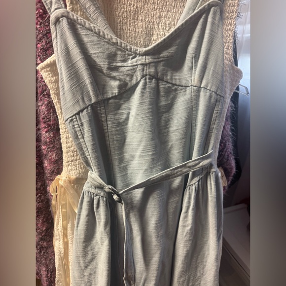 Free People Merrick Midi Dress in Niagara Mist Size Small NWOT Retail $148 - Picture 6 of 10
